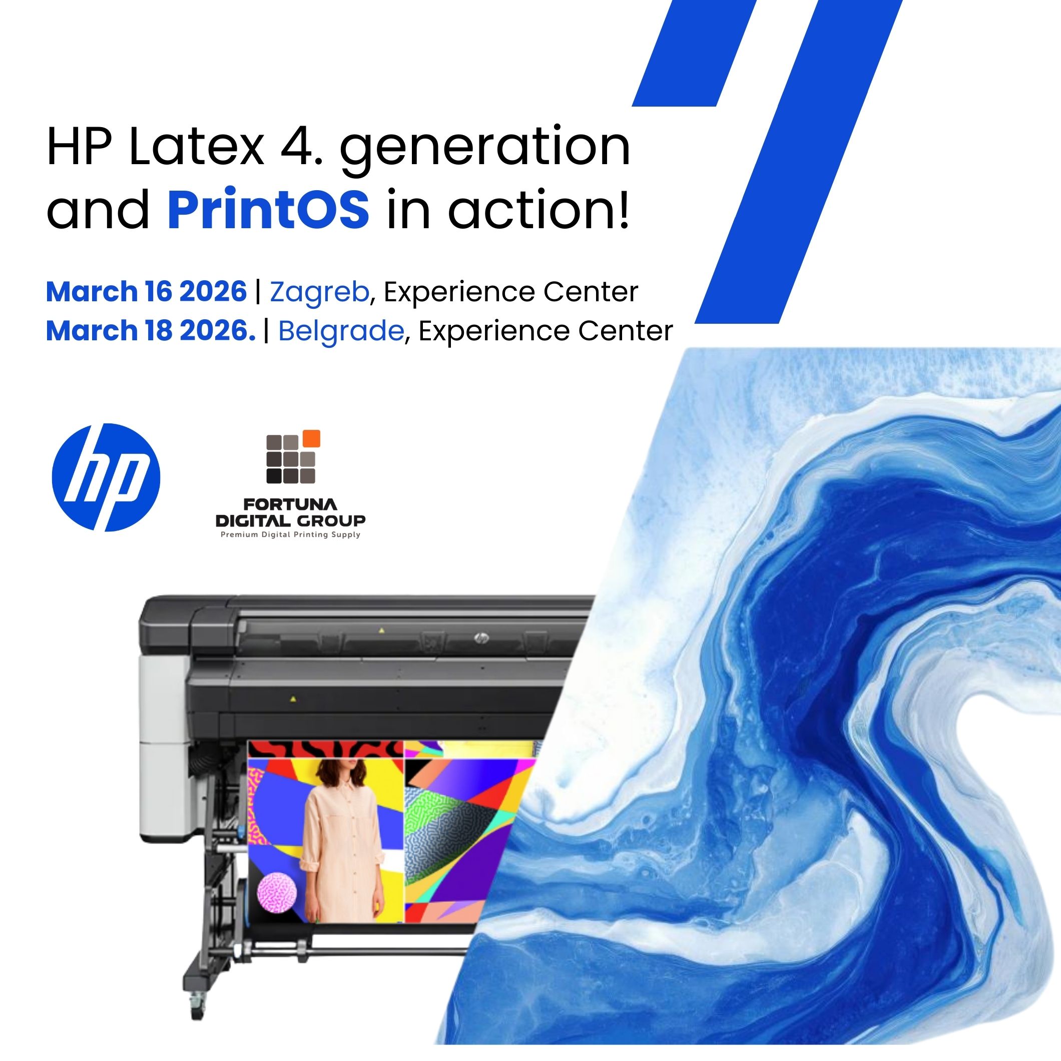 Experience the HP Latex 4th Generation through hands-on workshops: Technology and PrintOS in action