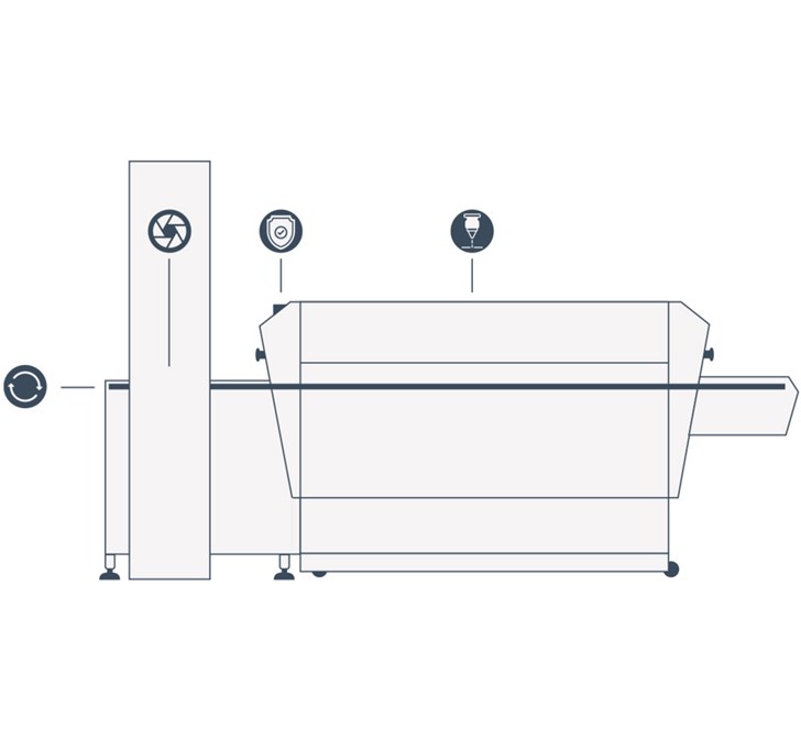 SUMMA L3214 TEXTILE LASER CUTTER