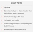 AGFA Onset Grizzly X2HS UV Printer